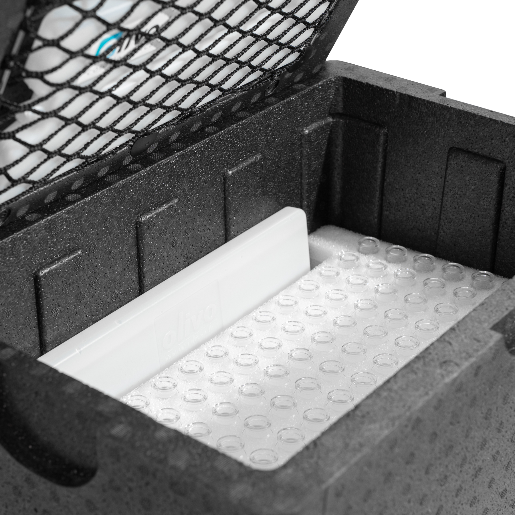INSULATED BOX 34 OLIVO CUSHIONING FOAM