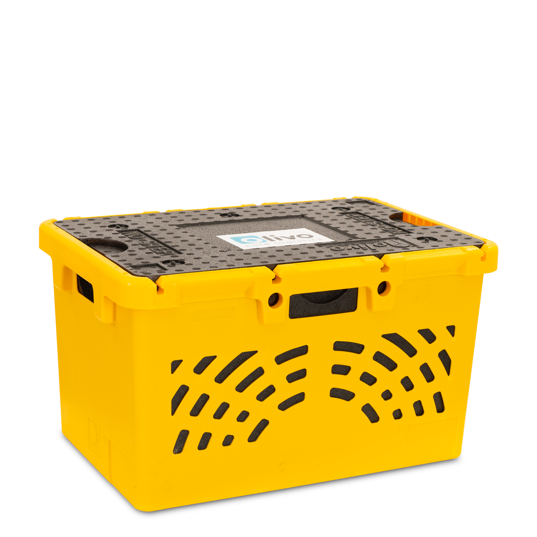 INSULATED BOX 34 OLIVO PLASTIC BOX
